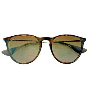 Ray-Ban Erika Polarized Sunglasses RB4171 RB4171 710/T5 54-18 Brown/Light Havana